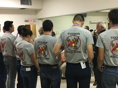 Tucson Devil Pups Veteran’s Day Event T-Shirt Photo