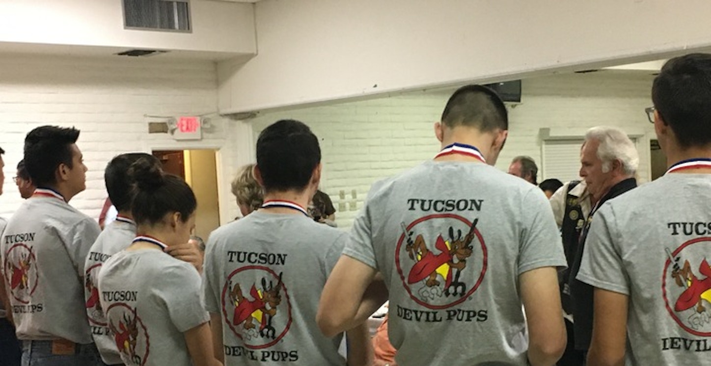 Tucson Devil Pups Veteran’s Day Event T-Shirt Photo