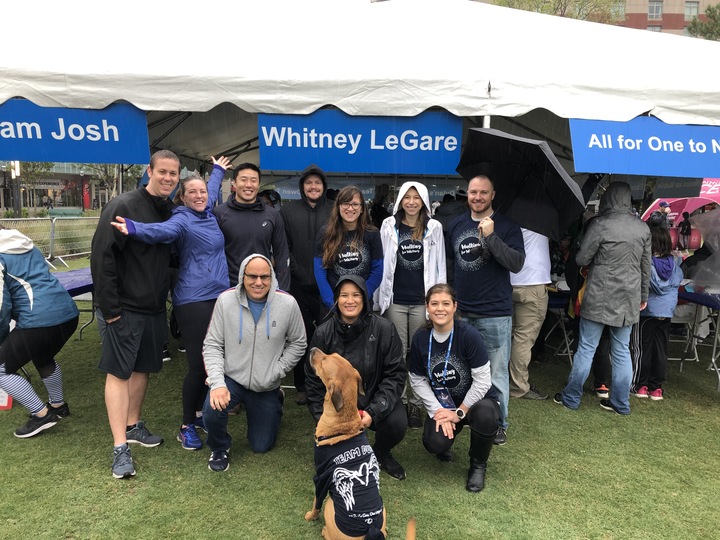 Walking For Whitney T-Shirt Photo