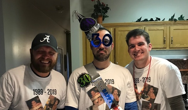 Picture of Jakes30th Custom T-Shirt Design Jakes30th T-Shirt Photo