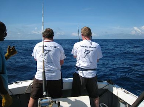 Double Dutch Fishing Team In Kenya T-Shirt Photo