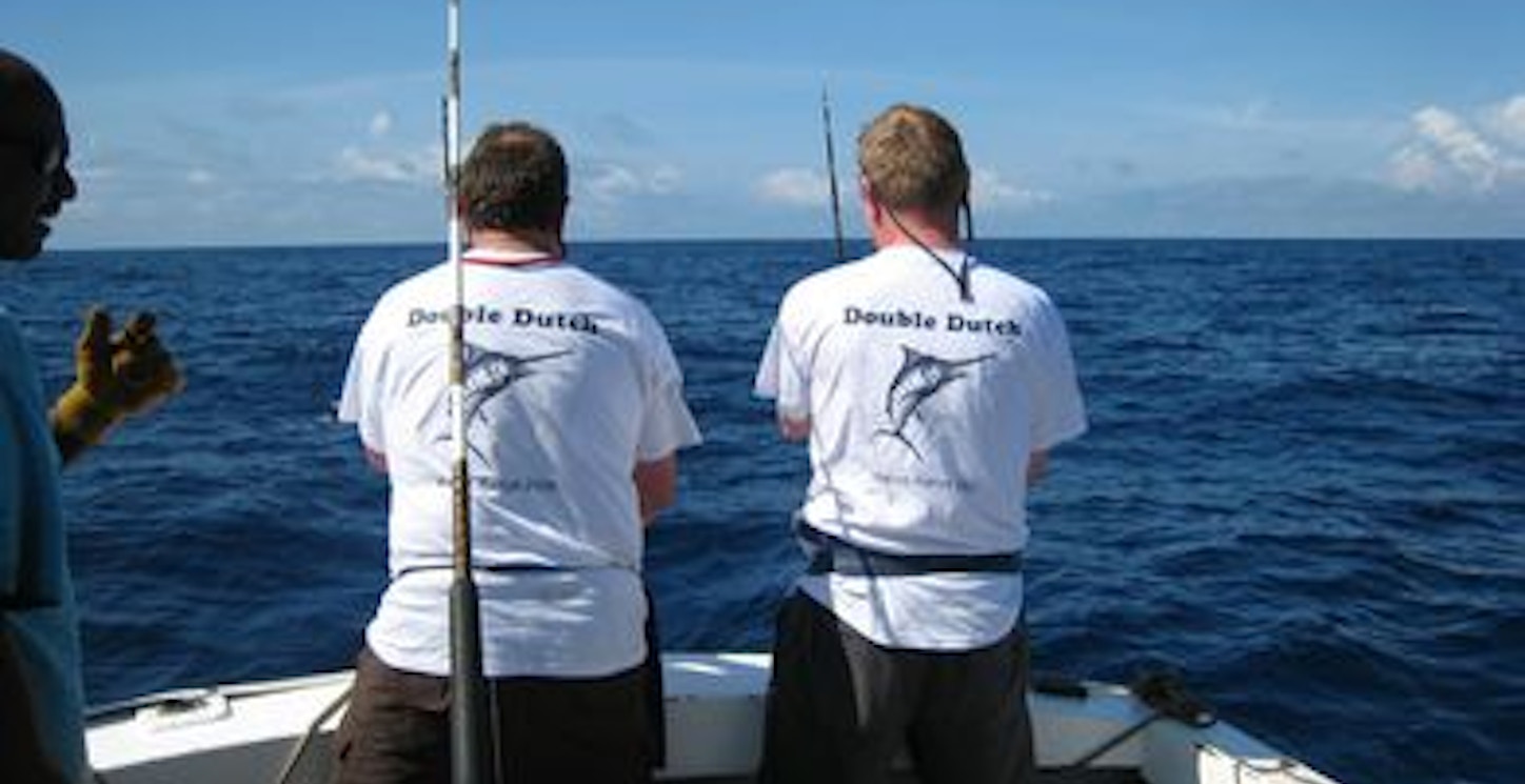 Double Dutch Fishing Team In Kenya T-Shirt Photo