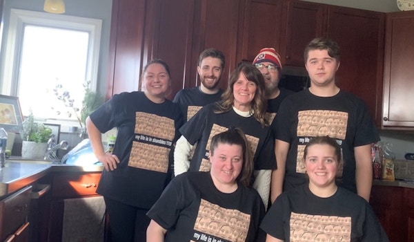 Picture of My Life Is In Shambles Custom T-Shirt Design My Life Is In Shambles T-Shirt Photo