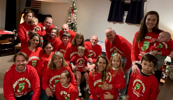Picture of Family Christmas Custom T-Shirt Design Family Christmas T-Shirt Photo