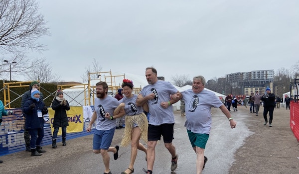 Picture of A Charitable Plunge Custom T-Shirt Design A Charitable Plunge T-Shirt Photo