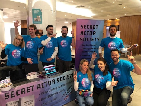 Secret Actor Society London Takeover T-Shirt Photo