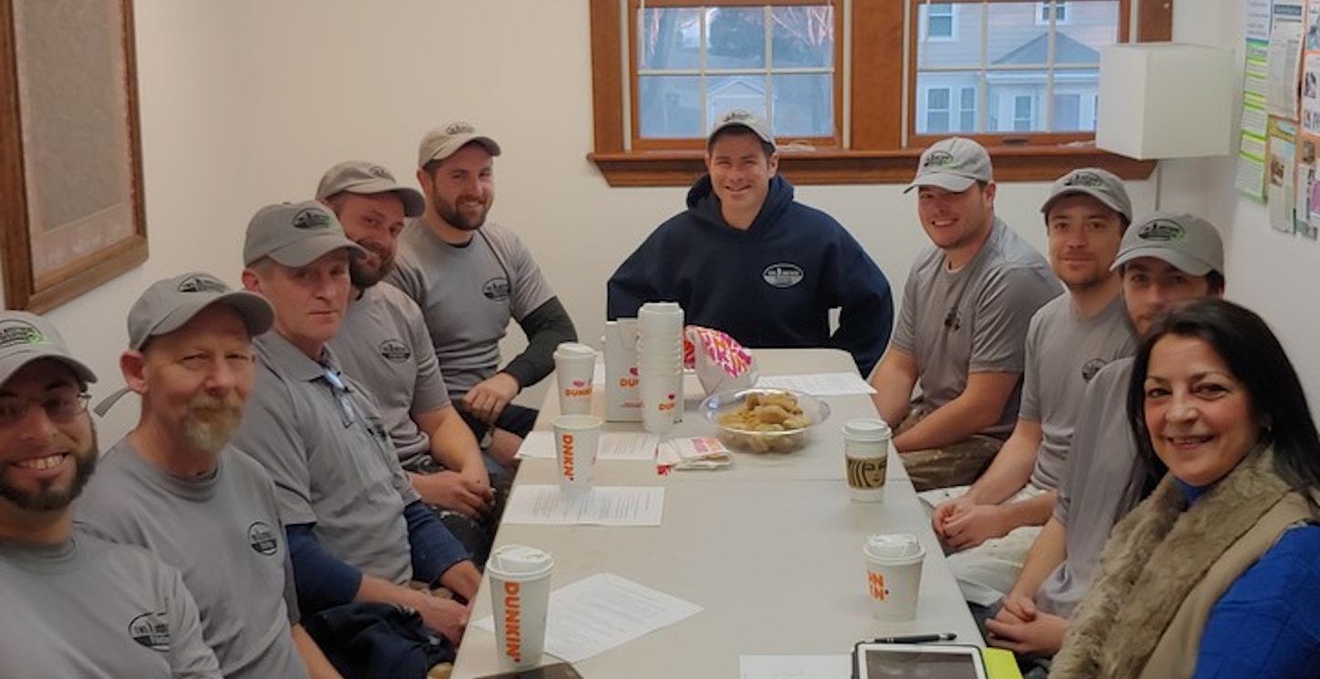 Picture of Monday Meeting Go Green Custom T-Shirt Design Monday Meeting Go Green T-Shirt Photo