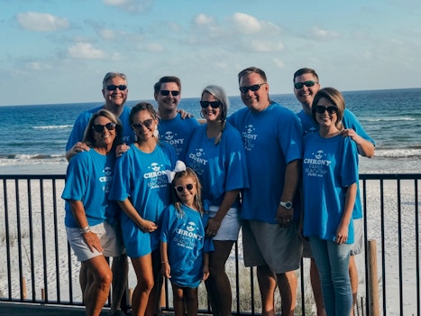 Chrony Family Beach Trip T-Shirt Photo