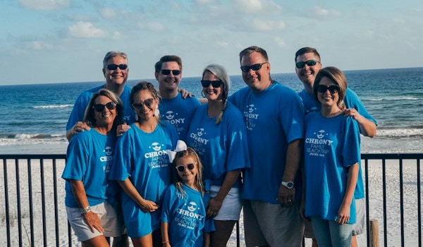 Chrony Family Beach Trip T-Shirt Photo