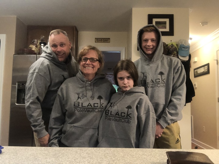 The Black Family Pole Vaulters T-Shirt Photo