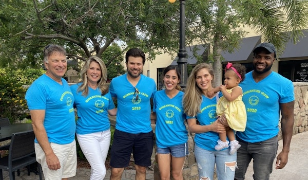 Picture of Quarantine Crew Custom T-Shirt Design Quarantine Crew T-Shirt Photo