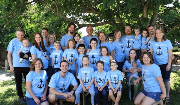 Trout Family Get Together T-Shirt Photo