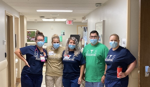 Picture of Essential Workers Essentially Working Custom T-Shirt Design Essential Workers Essentially Working T-Shirt Photo