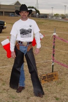 Cowboy Rick At The Pony Rides T-Shirt Photo