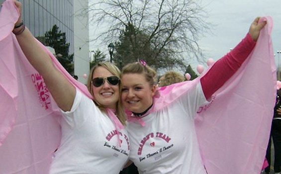 Sharon's Team Races For The Cure T-Shirt Photo