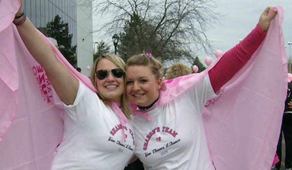 Sharon's Team Races For The Cure T-Shirt Photo