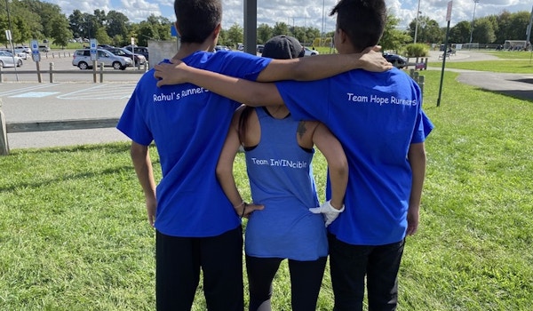 We Are Team Arman! Running For Hope!  Running To Squash The Digital Divide To Give Kids A Better Path In Life! T-Shirt Photo