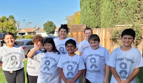 Picture of Team Lucy Custom T-Shirt Design Team Lucy T-Shirt Photo