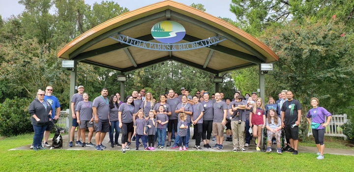 Team Kathy Suffolk Out Of The Darkness 2020 T-Shirt Photo