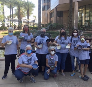 Arizona Clay Volunteers For Empty Bowls 2020 T-Shirt Photo