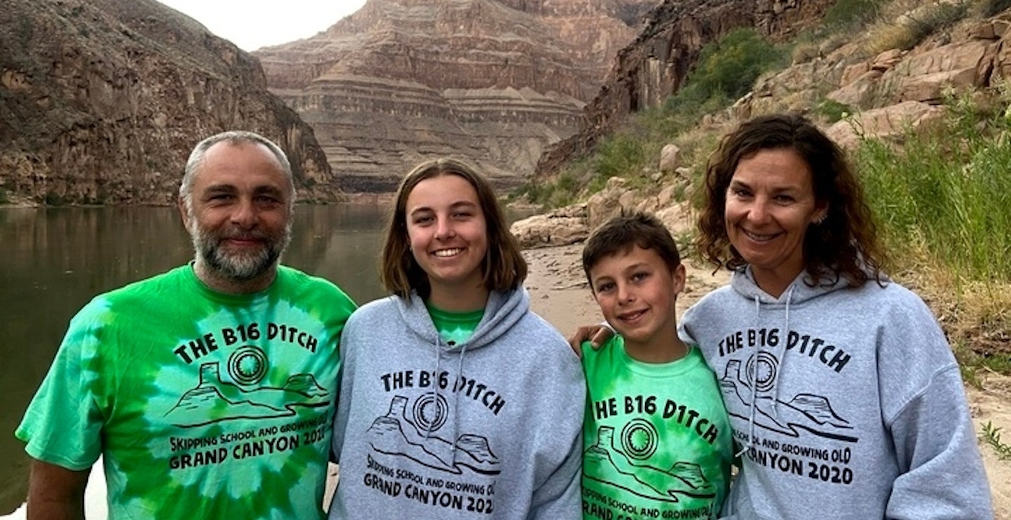 Rafting The Grand Canyon T-Shirt Photo