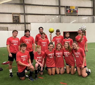 Woodbine Inn Misfits Indoor Soccer Team T-Shirt Photo