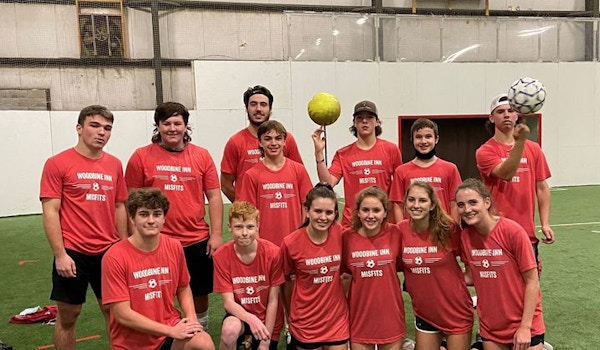 Woodbine Inn Misfits Indoor Soccer Team T-Shirt Photo