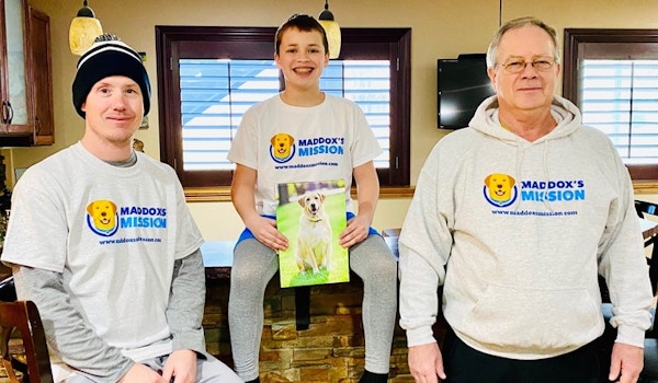 Picture of Maddox's Mission Custom T-Shirt Design Maddox's Mission T-Shirt Photo