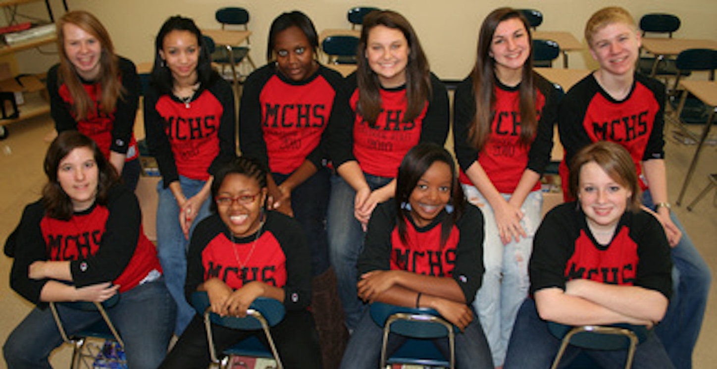 Mallard Creek Yearbook Staff 2010 T-Shirt Photo