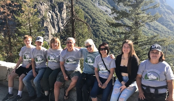 Russie Cousins At Yosemite T-Shirt Photo