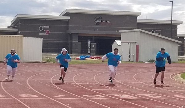 Picture of Special Runners In The Heat Of Competition Custom T-Shirt Design Special Runners In The Heat Of Competition T-Shirt Photo