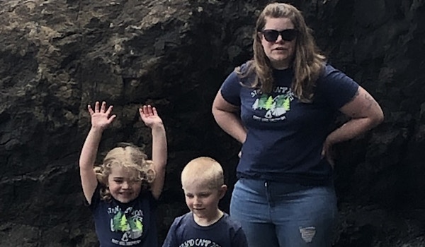 Picture of Making Waves At Strand Camp Custom T-Shirt Design Making Waves At Strand Camp T-Shirt Photo