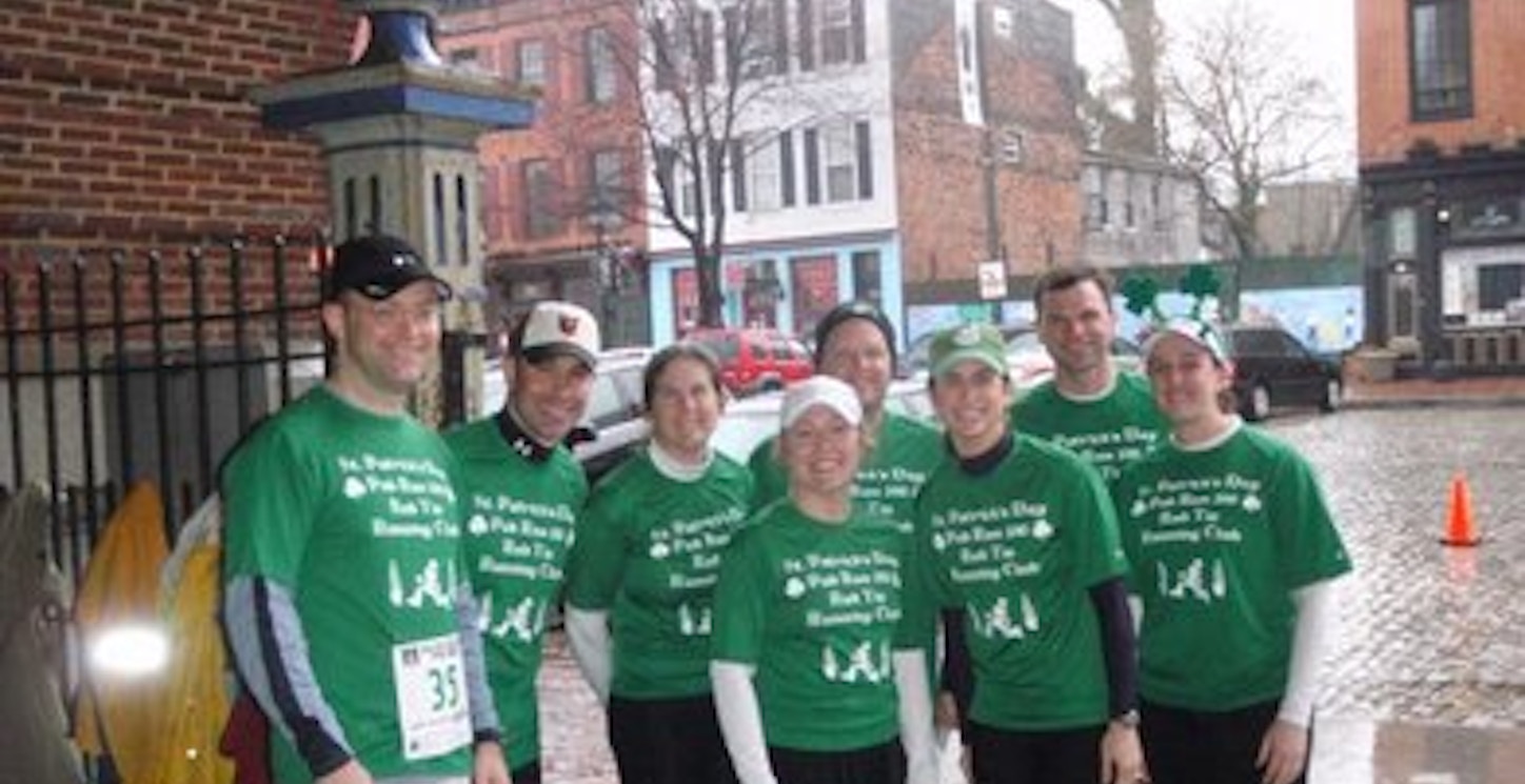 Picture of St. Patty's Day Pub Run Custom T-Shirt Design St. Patty's Day Pub Run T-Shirt Photo