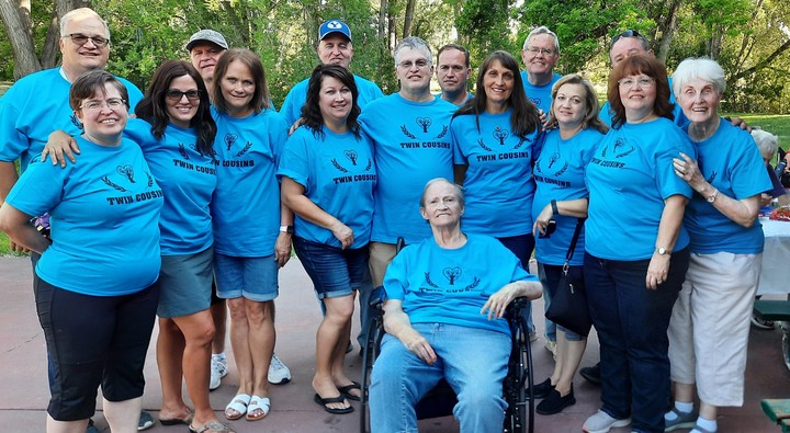 Twin Cousin Reunion T-Shirt Photo