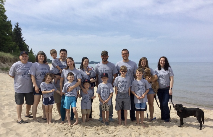 Stew Mc Vine Family Git Together T-Shirt Photo