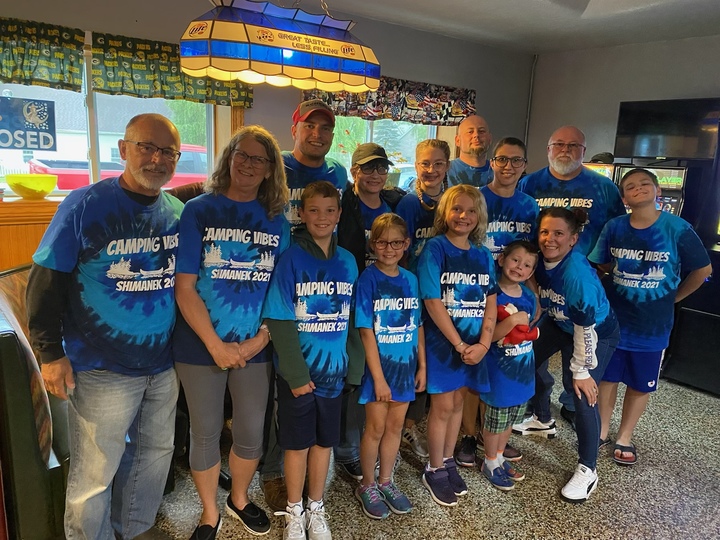 Shimanek Camping Vibes T-Shirt Photo