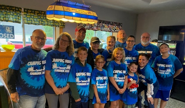 Picture of Shimanek Camping Vibes Custom T-Shirt Design Shimanek Camping Vibes T-Shirt Photo