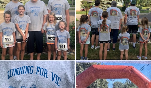 Running For Vic T-Shirt Photo