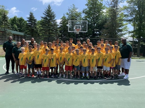 Summer Basketball Camp T-Shirt Photo