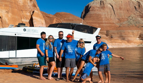 Picture of Lake Powell Corona Crew Custom T-Shirt Design Lake Powell Corona Crew T-Shirt Photo