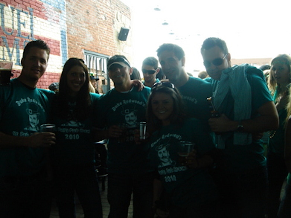 Spread A Little Green With Duke Redwood's Pub Crawl   Denver T-Shirt Photo