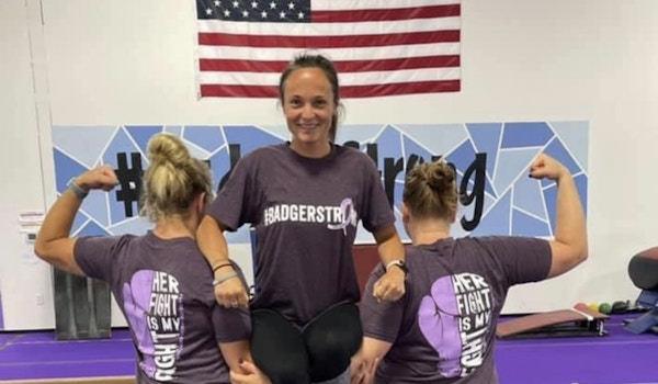 Picture of #Badgerstrong Custom T-Shirt Design #Badgerstrong T-Shirt Photo