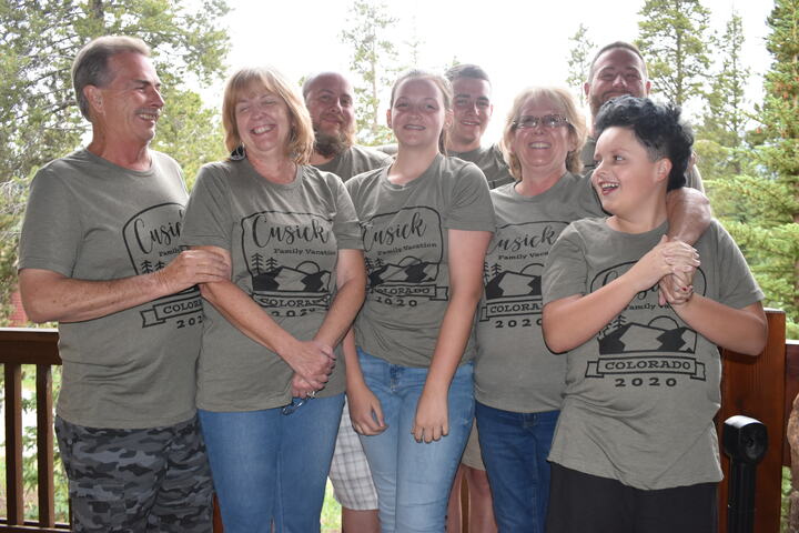 Family Vacation To Colorado T-Shirt Photo