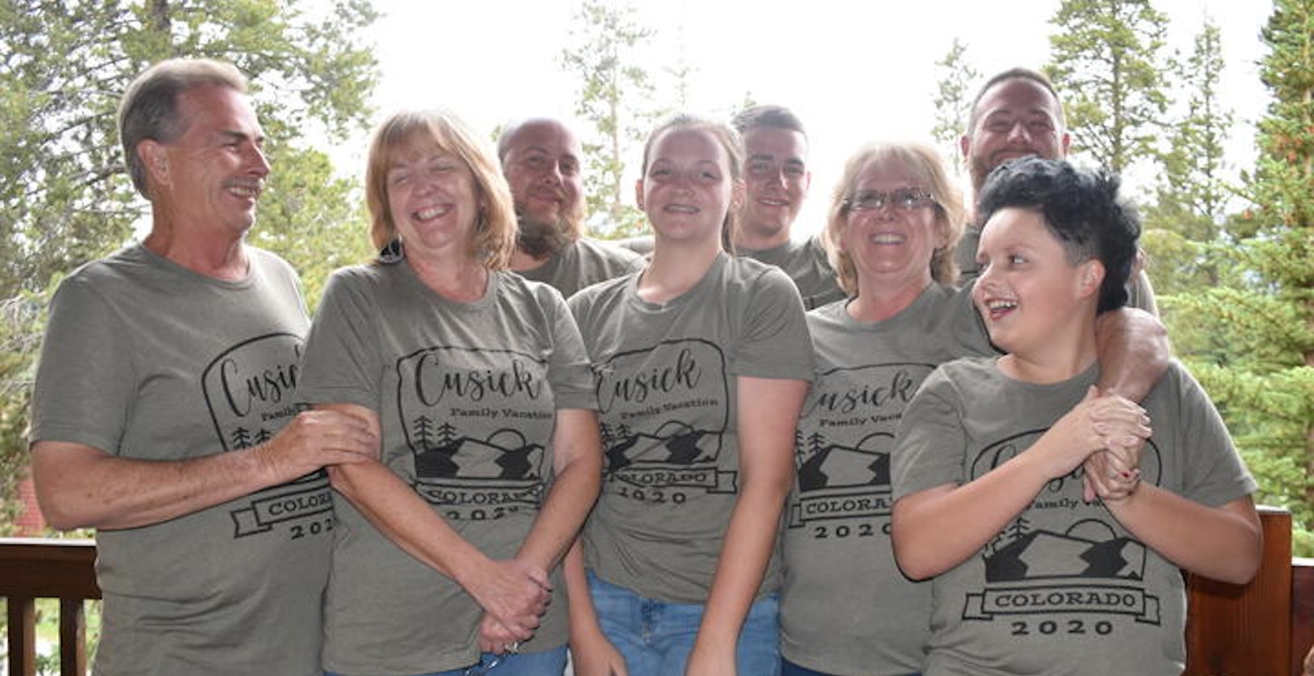 Family Vacation To Colorado T-Shirt Photo