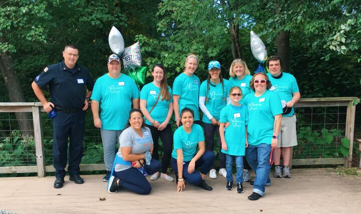 Embracing Unique T-Shirt Photo