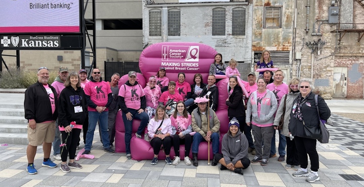 Making Strides Against Breast Cancer 2021 K Team T-Shirt Photo