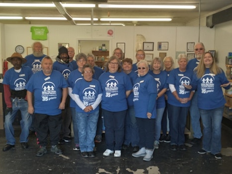 Ready To Serve Our Neighbors For Another 35 Years! T-Shirt Photo