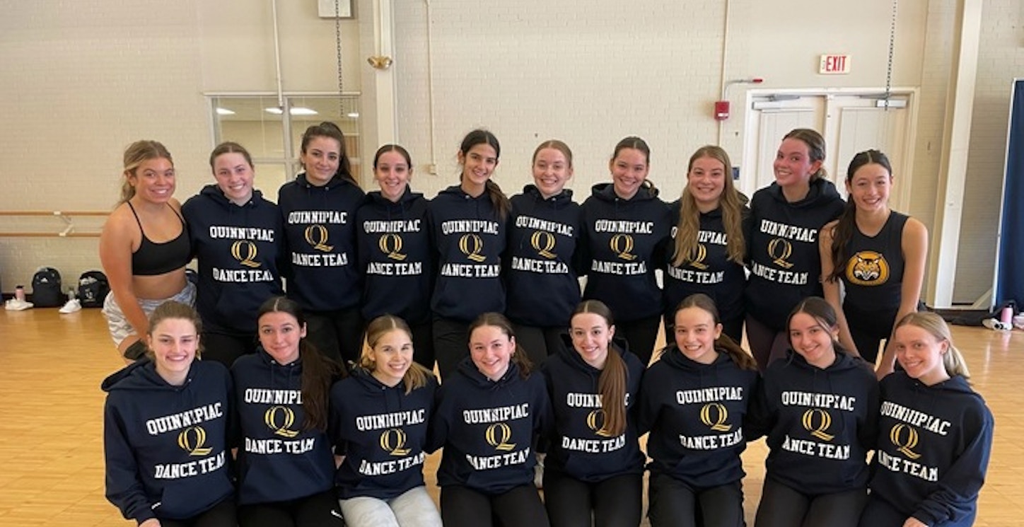 Picture of Quinnipiac Dance Team Custom T-Shirt Design Quinnipiac Dance Team T-Shirt Photo