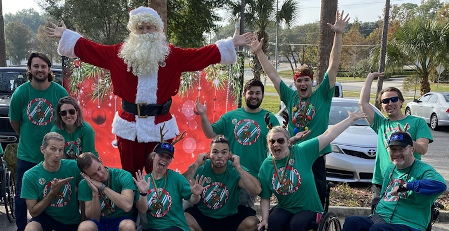 Picture of Core’s Reindeer Run & Roll 5 K Custom T-Shirt Design Core’s Reindeer Run & Roll 5 K T-Shirt Photo