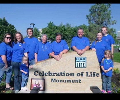 Team Katie/Celebration Of Life Monument/Donate Life T-Shirt Photo